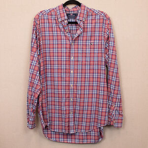 Vineyard Vines Slim Fit Tucker plaid long sleeve shirt-M